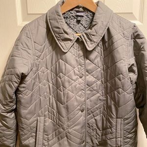 Patagonia Quilted Fur Lined Jacket
